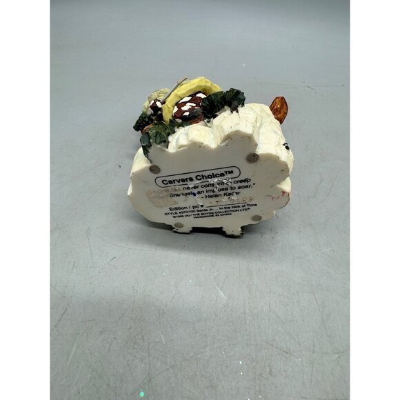 Vintage Carver's Choice 1998 Christmas Skiing Santa Claus 6" Tall READ - Picture 5 of 10